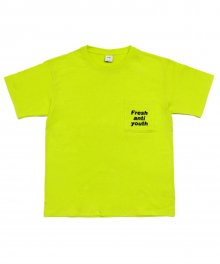 Logo Pocket T-Shirts - Glow Green
