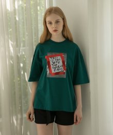 MG7S FOIL BOX TEE (GREEN)