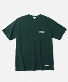 S/S WIDE FONT T-SHIRTS GREEN