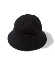 cotton fatigue hat black