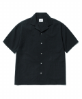 4pocket Open Collar Shirts Black