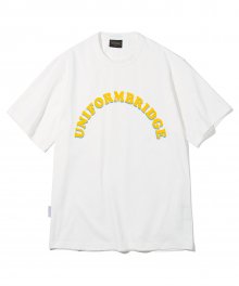 17ss arch logo tee off white