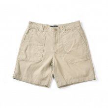 17SS FATIGUE SHORTS BEIGE