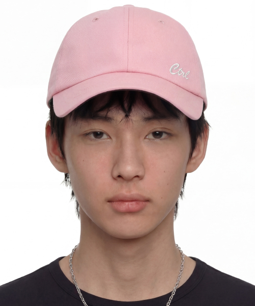 언더컨트롤(undercontrol) 코튼 로고 볼캡 OG / AUTHENTIC B B / PINK