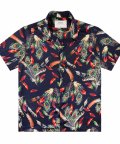 Flame of Peacock Shirts - Navy