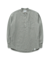 TW Linen Pullover Shirt (Grey)