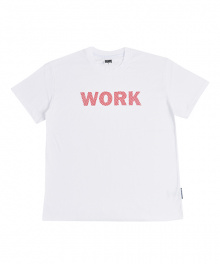NO WORK T-SHIRT_WHITE
