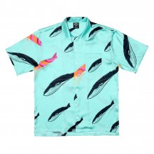 [한정판매] [NSFE] BLUE WHALE SHIRTS (MINT)