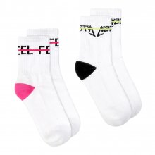 [한정판매] [NSFE] NASTY ENUFF SOCKS SET (PINK-LIME)