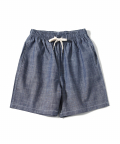 Chambray Easy Shorts (Indigo)