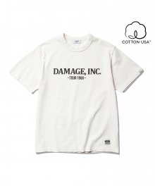 Damage INC Tour T-Shirt Off White