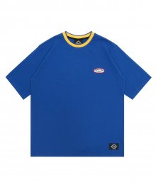 T37S NECK POINT TEE (BLUE)