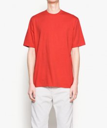 SOLID GARMENT DYED T-SHIRT RED