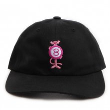 [허프] HUF X PINK PANTHER PINK 8BALLL DAD HAT  [HUFHT75303-BLK]