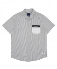 DC7S PARALLEL STRIPE SHIRTS (GRAY)