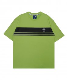 DC7S STRIPE PRINTING TEE (GREEN)