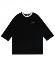 DC7S LIP COLORATION TAPE TEE (BLACK)