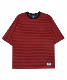 DC7S HOUSE STRIPE TEE (RED)