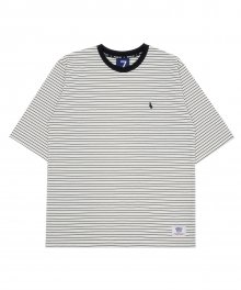 DC7S HOUSE STRIPE TEE (WHITE)