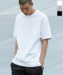 oversized pique long t-shirt [3col]