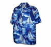 [퍼시픽레전드] Pacific Legend - Hawaiian Shirts 410-3610 [Navy]