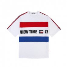 Retro Side Point T-shirt (Big Logo) - WH