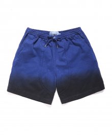 OVERDYED GRADATION SHORTS [BLUE]