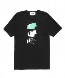 TICKET TEE [BLACK]