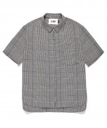 ZIP SHIRT [GLEN CHECK]