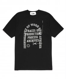 WORKSHOP TEE [BLACK]