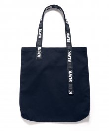 LOGO TAPED TOTE BAG [NAVY]