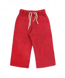 [EASY BUSY] Capri Training Pants - Red