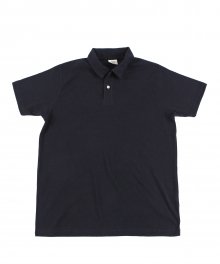 Towel Polo Tee (Navy)