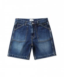 Pavo Baker Denim Shorts Washed