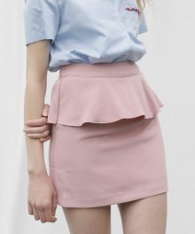 N frill skirt_pink