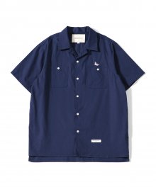 Sealion - Hawaiian Shirts (Navy)