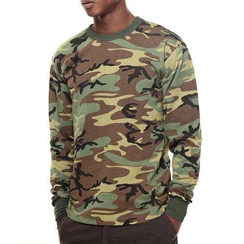 로스코(rothco) 6778 롱슬리브 카모 티셔츠