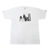 CROOKS & CASTLES Mens Knit Crew T-Shirt - Come Get It white