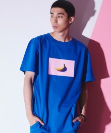 Banana S/S T-Shirts(Blue)