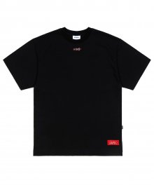 K.SWISS X STIGMA SCRATCH OVERSIZED T-SHIRTS BLACK