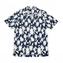 17SS HAWAIIAN SHIRT NAVY FLORAL