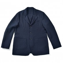 17SS SEERSUCKER JACKET NAVY STRIPE