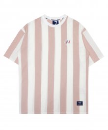 DC7S VERTICAL STRIPE TEE (PINK)