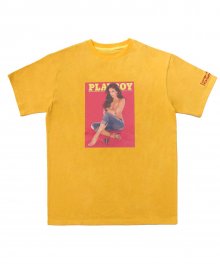 [HBXPB] PLAYBOY Vintage Cover T-Shirts 1 - Yellow