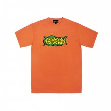 트립션 담배 연기 티셔츠 - 오렌지