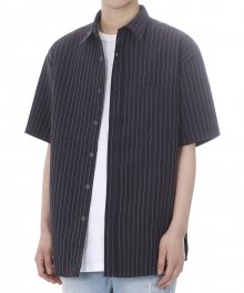 TP75 VERTICAL HALF SHIRTS (NAVY)