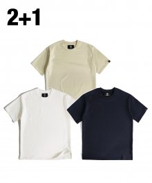 오버핏 져지 티셔츠 (2+1) SET