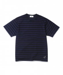 Rogue Washed Stripe T-Shirt Indigo