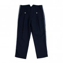 Piping Capri pants_Navy