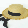 vintage strap hat (2 ribbon color)